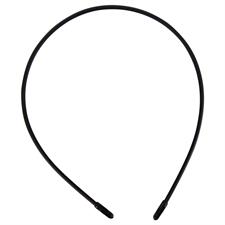 L.C.  HAARREIFEN 435N-411 SCHWARZ DÜNN IN GUMMI