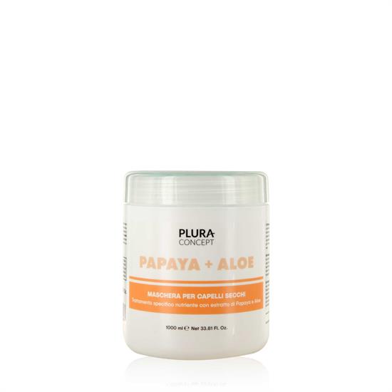 PLURA CONCEPT MASKE FÜR TROCKENES HAAR PAPAYA+ALOE