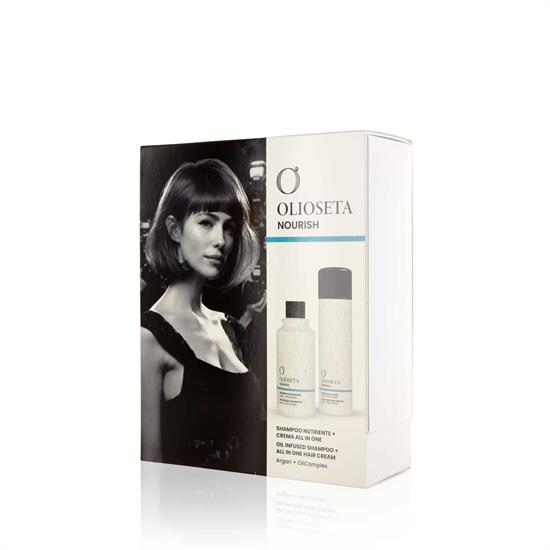 BAREX OLIOSETA NOURISH SET SHAMPOO NUTRIENTE 250ML+ ALL IN ONE 200ML