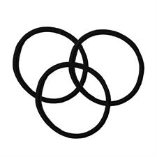 L.C ZOPFGUMMI 249-812 HAARBAND SCHWARZ 0,5 CM BREITE