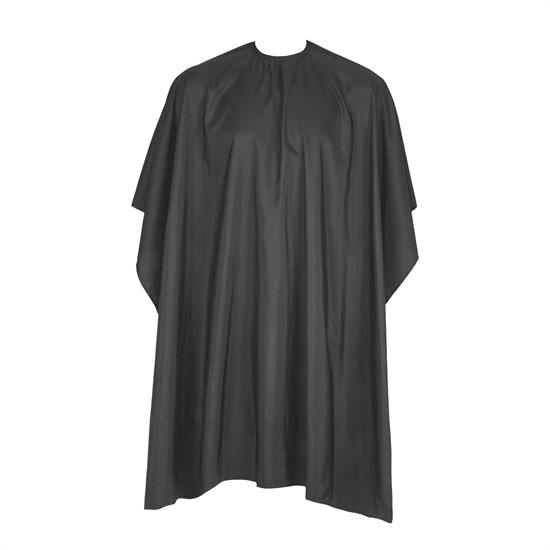EFA HAARSCHNEIDEUMHANG PERFECT TOUCH SCHWARZ 125x145CM DRUCKKNOPF