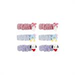 L.C. CLIC CLAC 205-624 HAARKLAMMERN IN STOF MIT VERSCH. FIGUREN