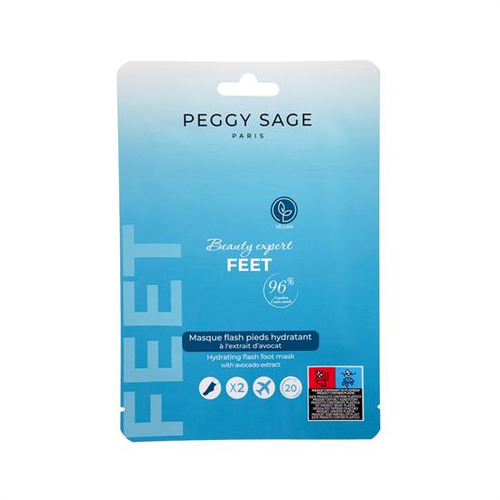 PEGGY SAGE MASCHERE 550379 Flash-Feuchtigkeits Maske fuer Fuesse