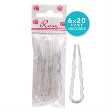 ROSY FORCELLE POLISTIROLO TRASPARENTE 7 CM   298/0