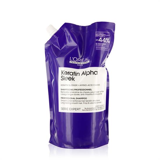 L'OREAL EXPERT KERATIN ALPHA SLEEK SHAMPOO REFILL