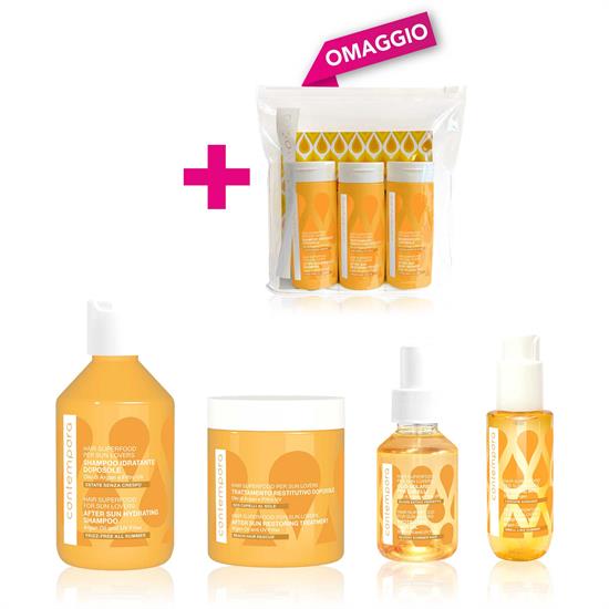 BAREX CONTEMPORA ANGEBOT SUN LOVERS 4 PRODUKTE + REISESET