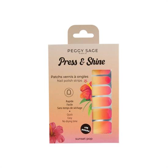 PEGGY SAGE UNGHIE FINTE 151600 STRISCE DI SMALTO X UNGHIE SUNSET POP