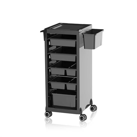 EUROSTIL ARBEITSWAGEN RODIUM SCHWARZ