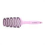 H.S. SPAZZOLA FLEXY SHAPE SOFT TOUCH FINISH PINK SPINE E SETO.NYLON