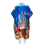 EFA MANTELLINA TAGLIO BAMBINI OCEAN COLORATO 90x130 CM CHIUS.GANCIO